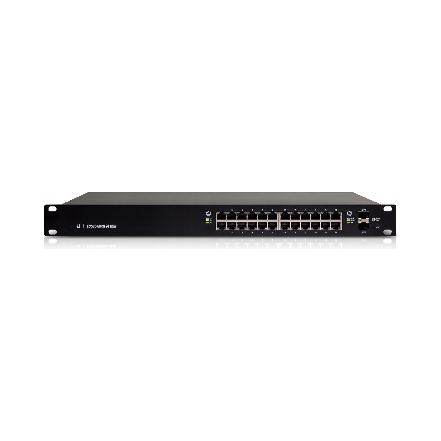 Switch Ubiquiti ES-24-250W EdgeSwitch 24x1GbE 2xSFP PoE+ 250W