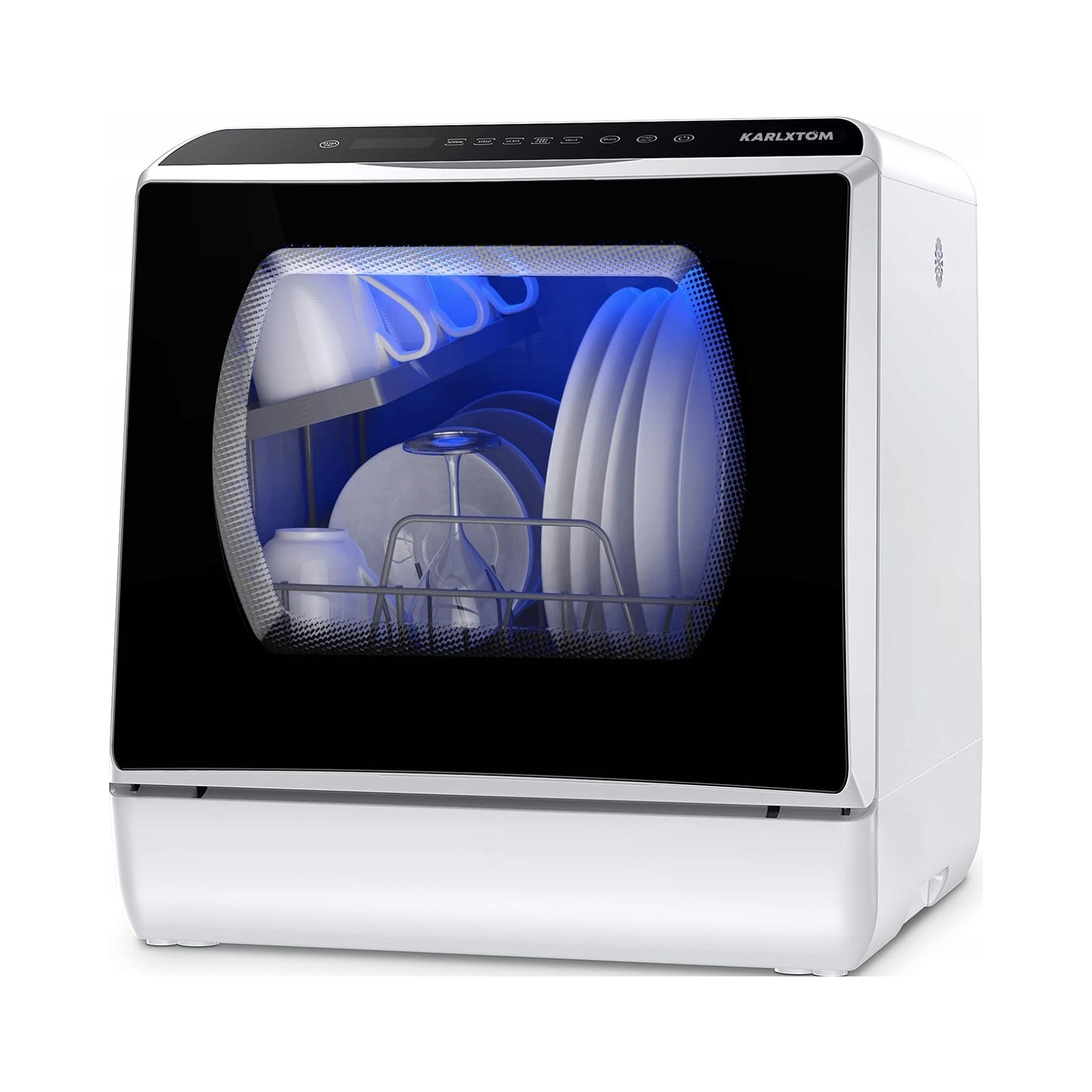 Zmywarka Mini Wolnostojąca Stołowa Nablatowa Turystyczna 6 programów 5L 2W1