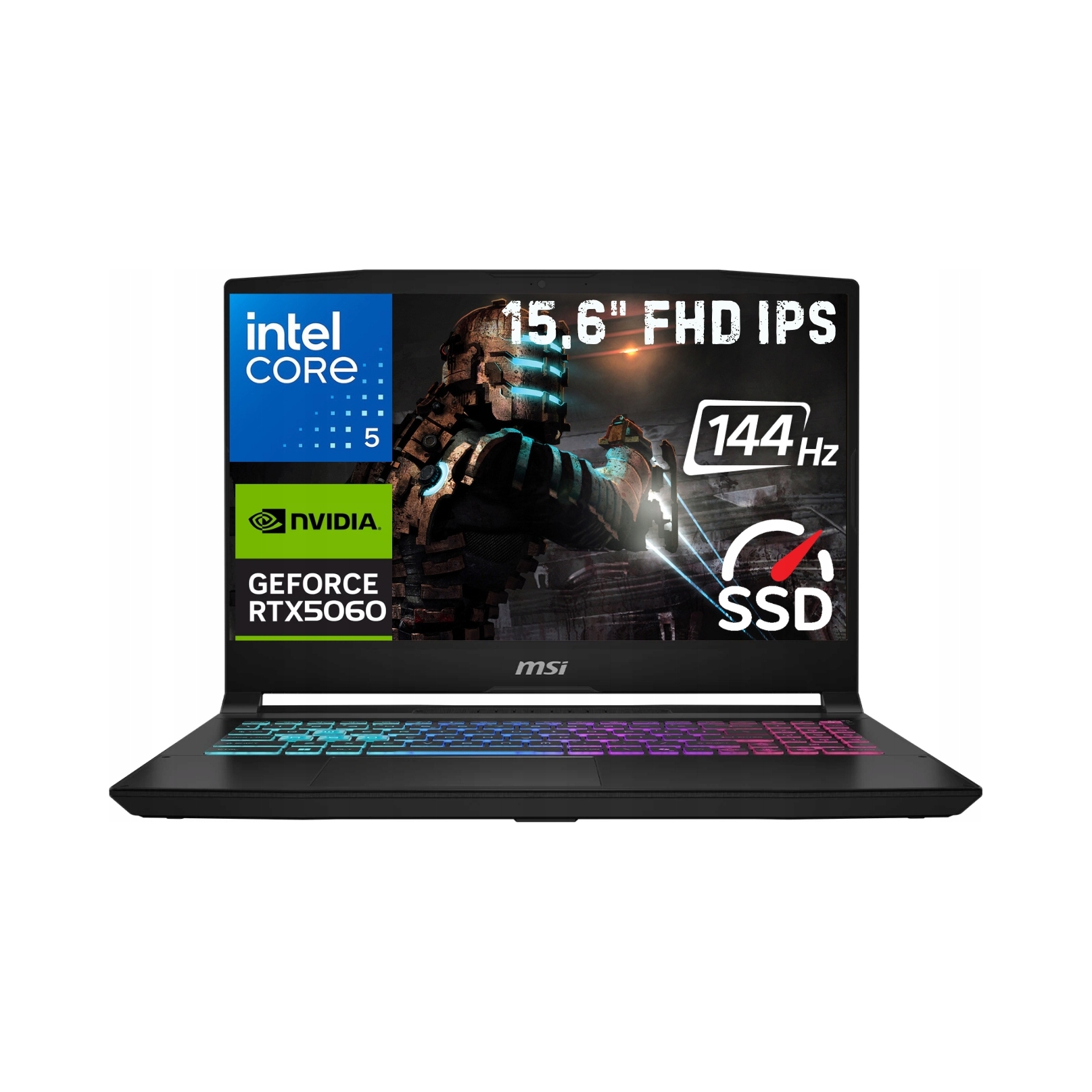 Notebook Msi Katana I5-14440HX DDR5 16GB| Ssd 512GB Rtx 5060| Win 11PRO