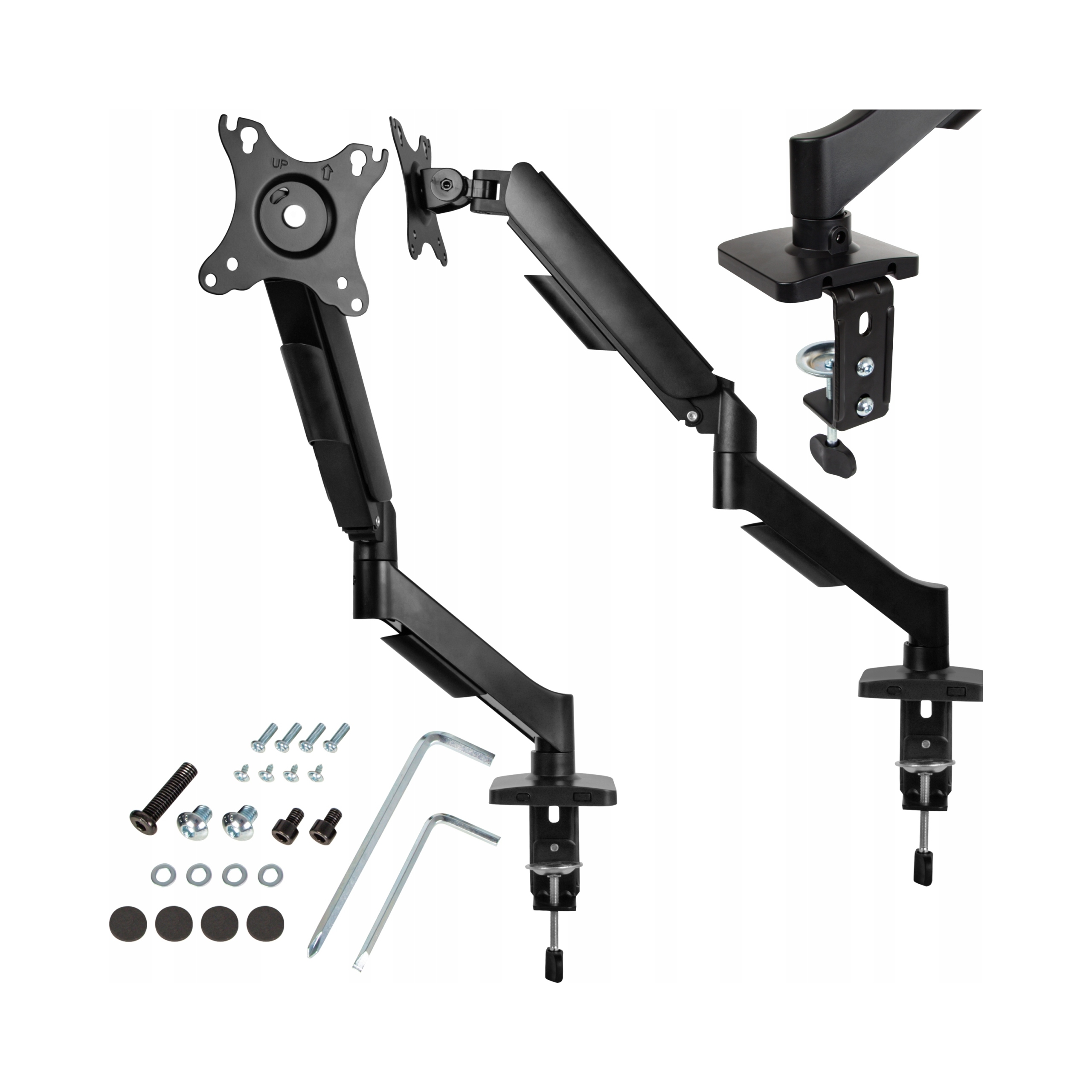 Uchwyt na monitor Blow regulowany 10-32 cale Vesa 75x75/100x100 9 kg