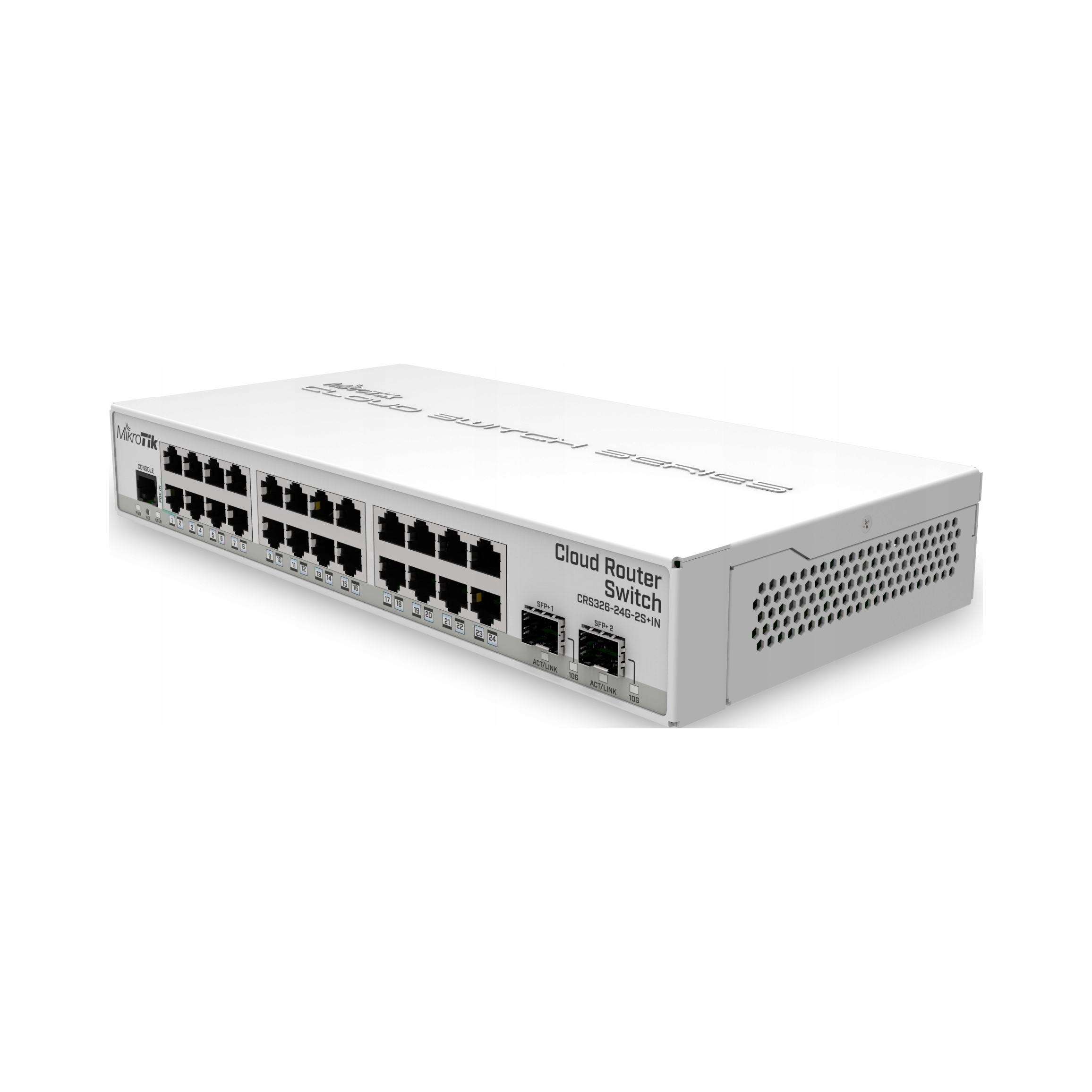 MikroTik Cloud Router Switch CRS326-24G-2S+IN 24xGE 2xSFP+ PoE