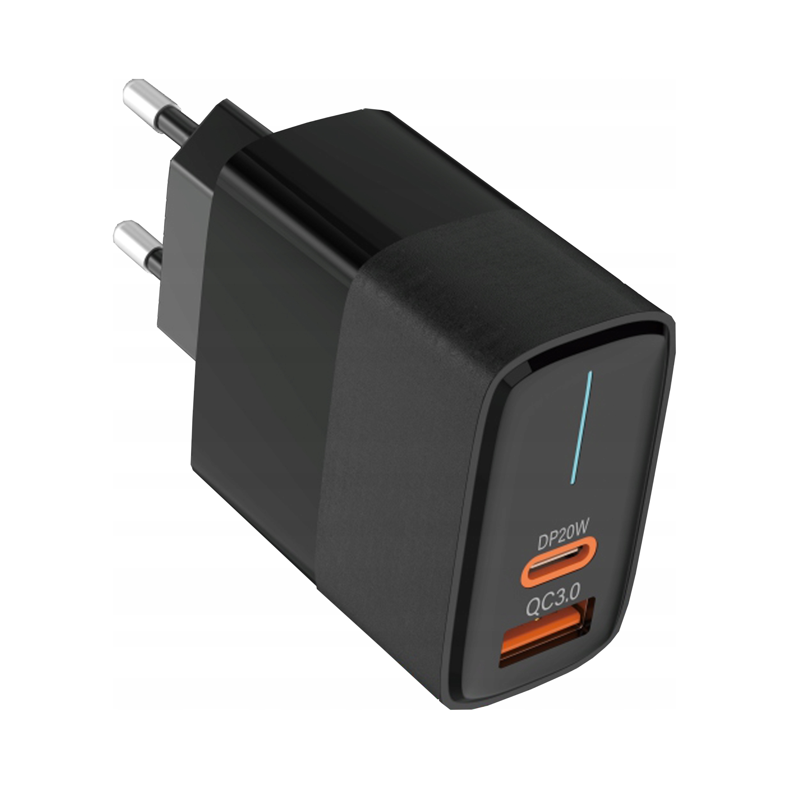 Ładowarka sieciowa Blow Usb Usb-c 20W 2x3000 mA Qc 3.0 Pd