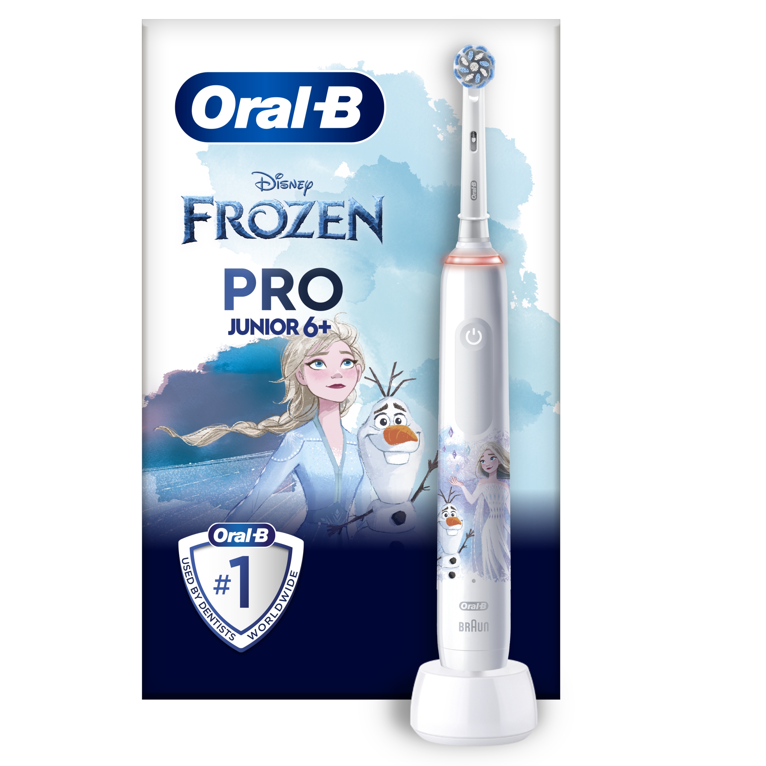 Oral-B Pro Junior 6+ Kraina lodu Szczoteczka elektryczna dla dzieci Elsa