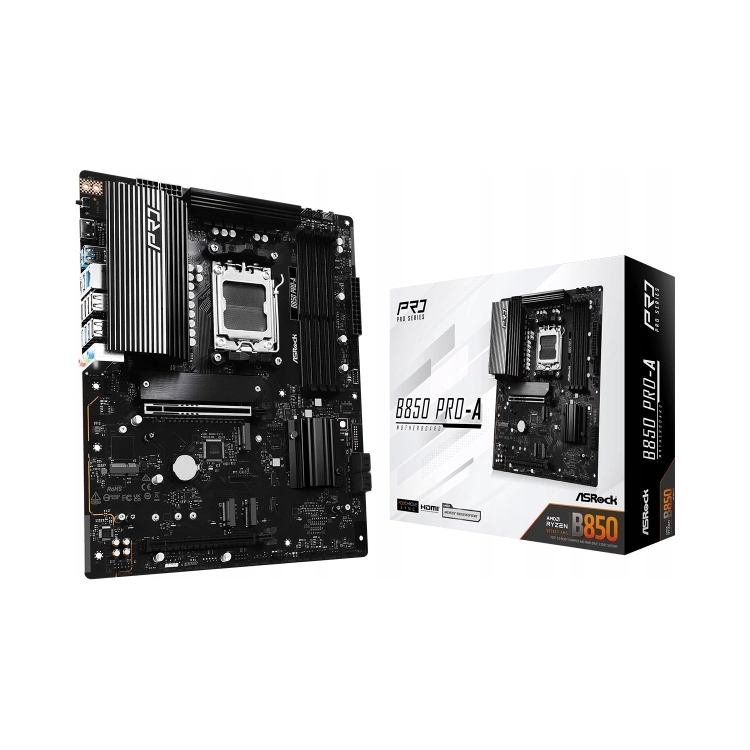 Základná doska ASrock B850 Pro-A Amd B850 DDR5 M.2 AM5 Atx