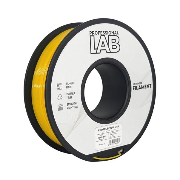 Filament Petg żółty 1,75 mm 1 kg Professional Lab