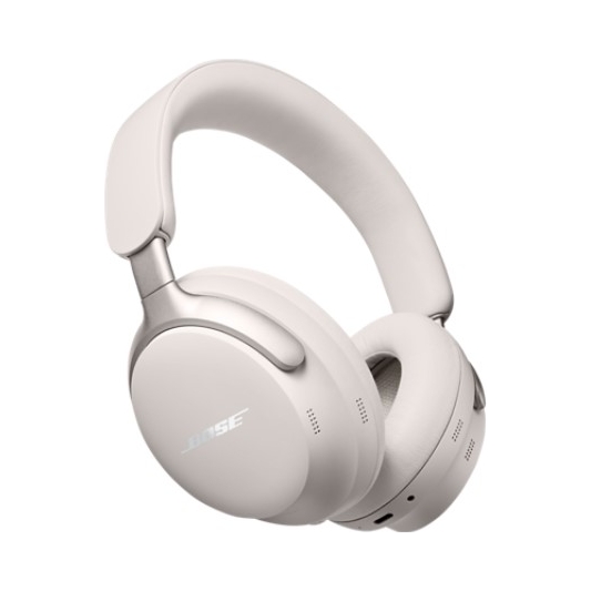 Bezdrôtové slúchadlá Bose QuietComfort Ultra cez uši Bluetooth 5.3 biela