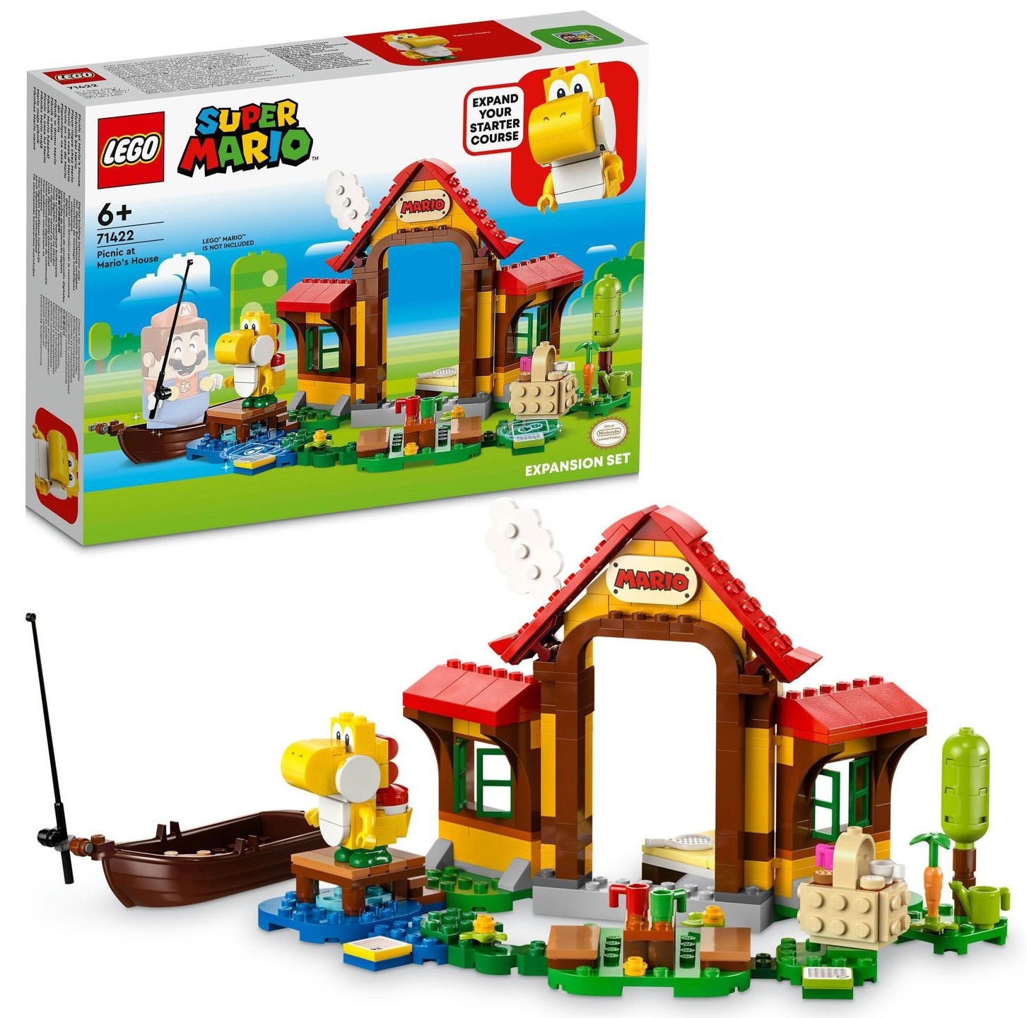Lego Mario 71422 Piknik v domě Mario – rozšiřující set