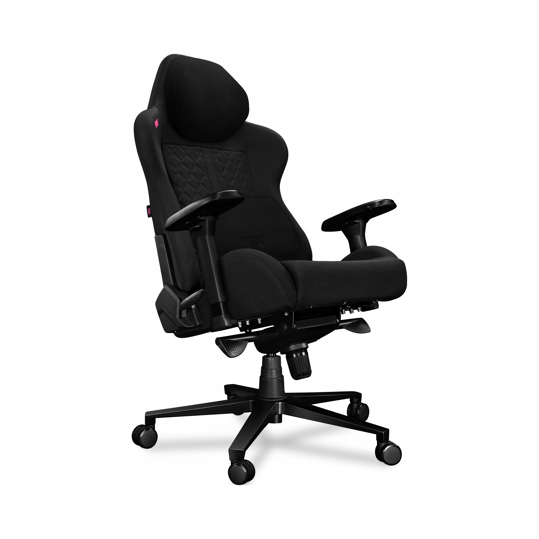 Fotel gamingowy Yumisu 2050 Magnetic (Czarny) Tkanina