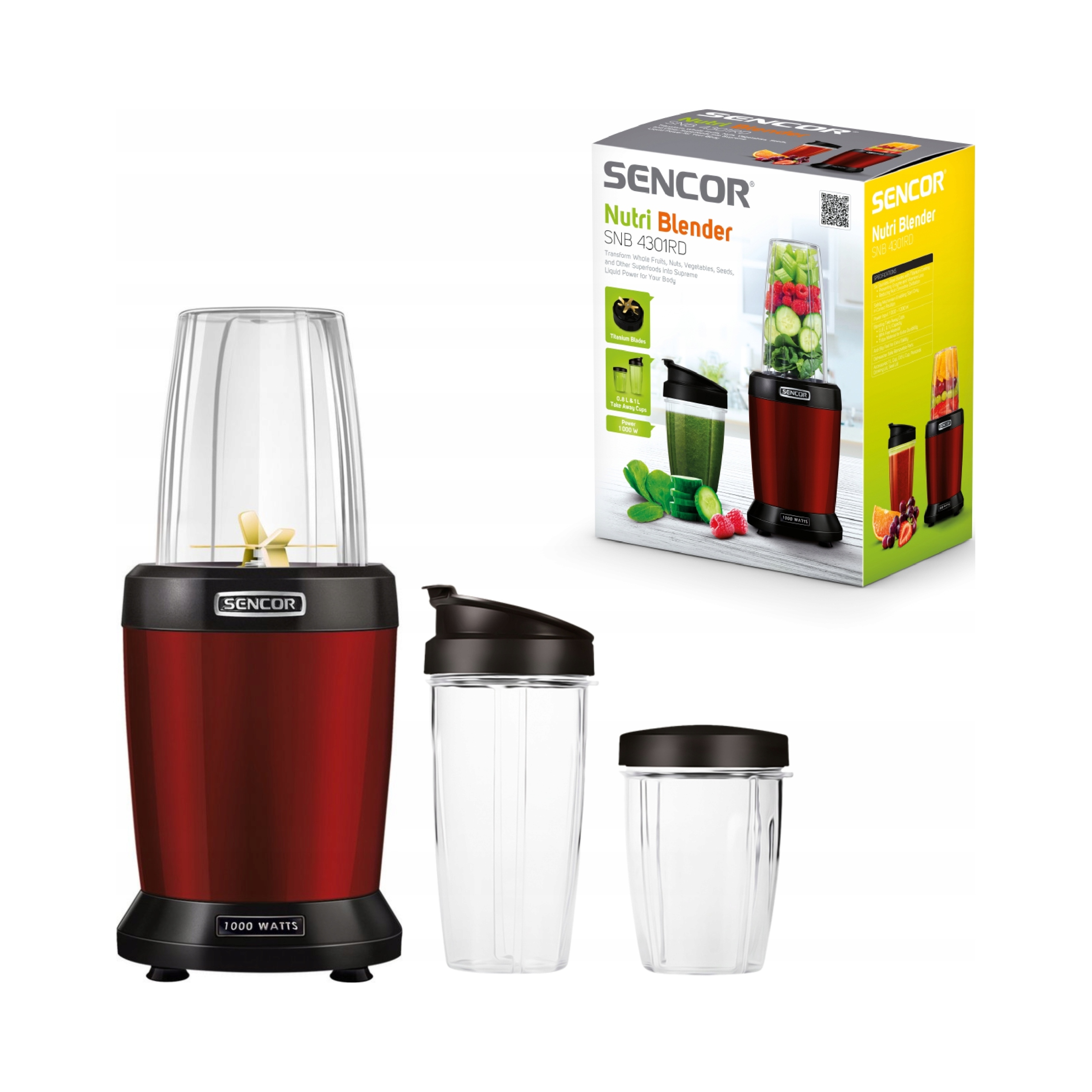 Sencor smoothie mixér Snb 4301RD