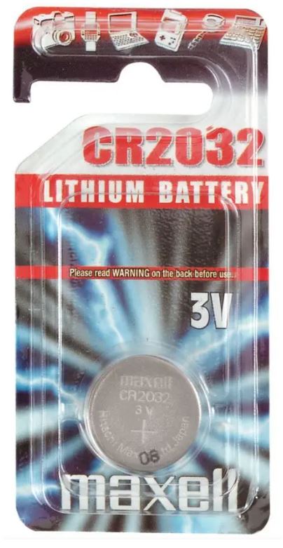 1 x bateria litowa Maxell 3V Cr 2032 DL2032 CR2032