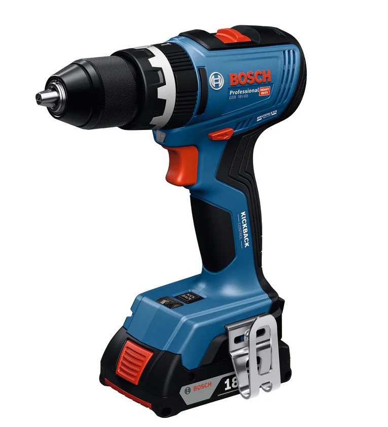 Bosch Aku vrtačka s příklepem Gsb 18V-65 (0.601.9N3.332)