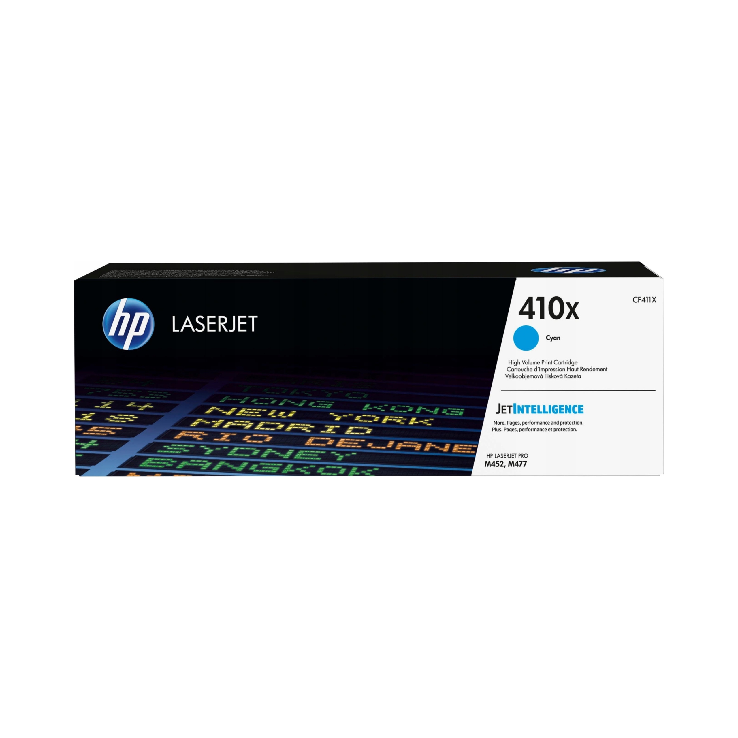 Toner Hp 410X CF411X Cyan Hp MFP377 M452 M477 Originál