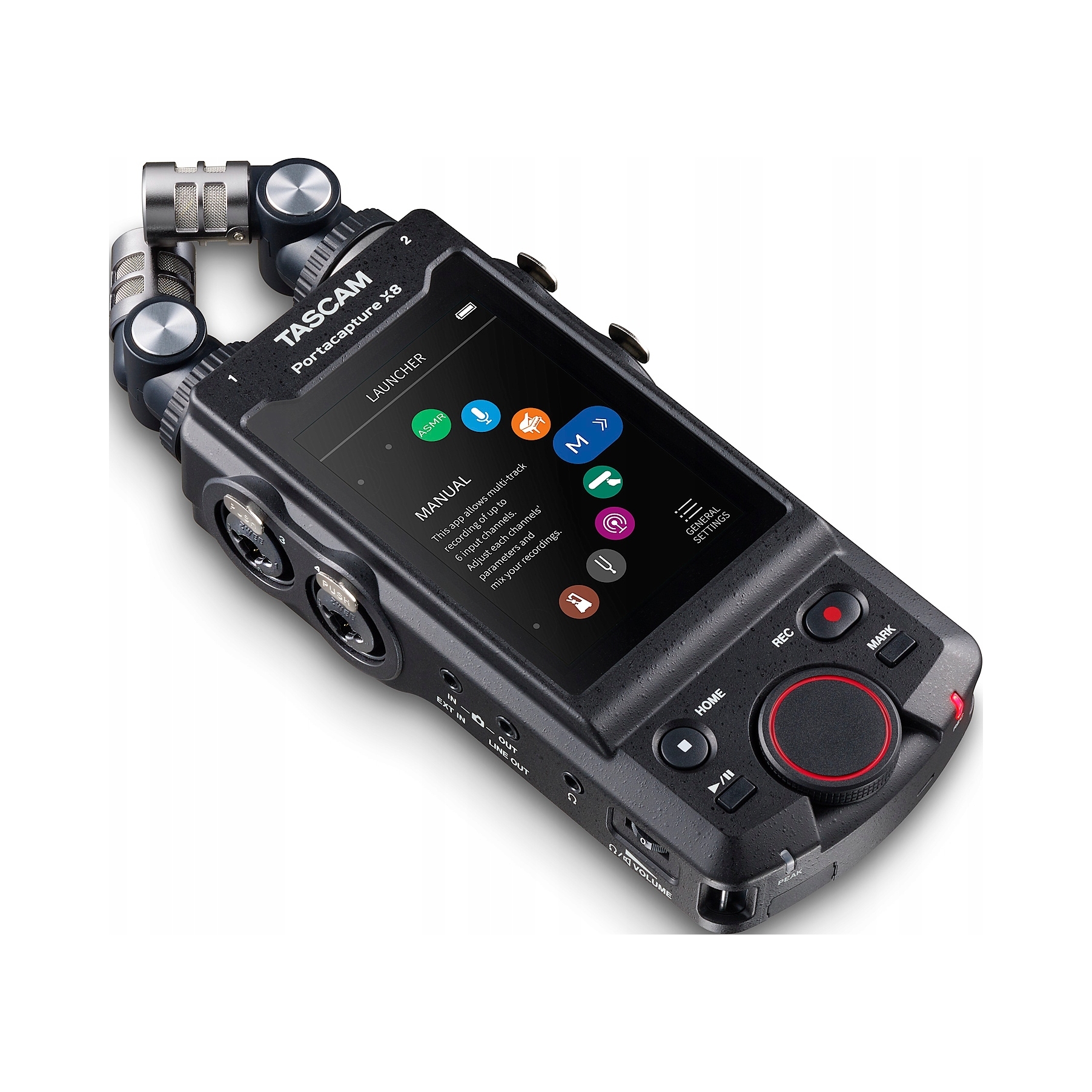 Rejestrator dźwięku Tascam Portacapture X8