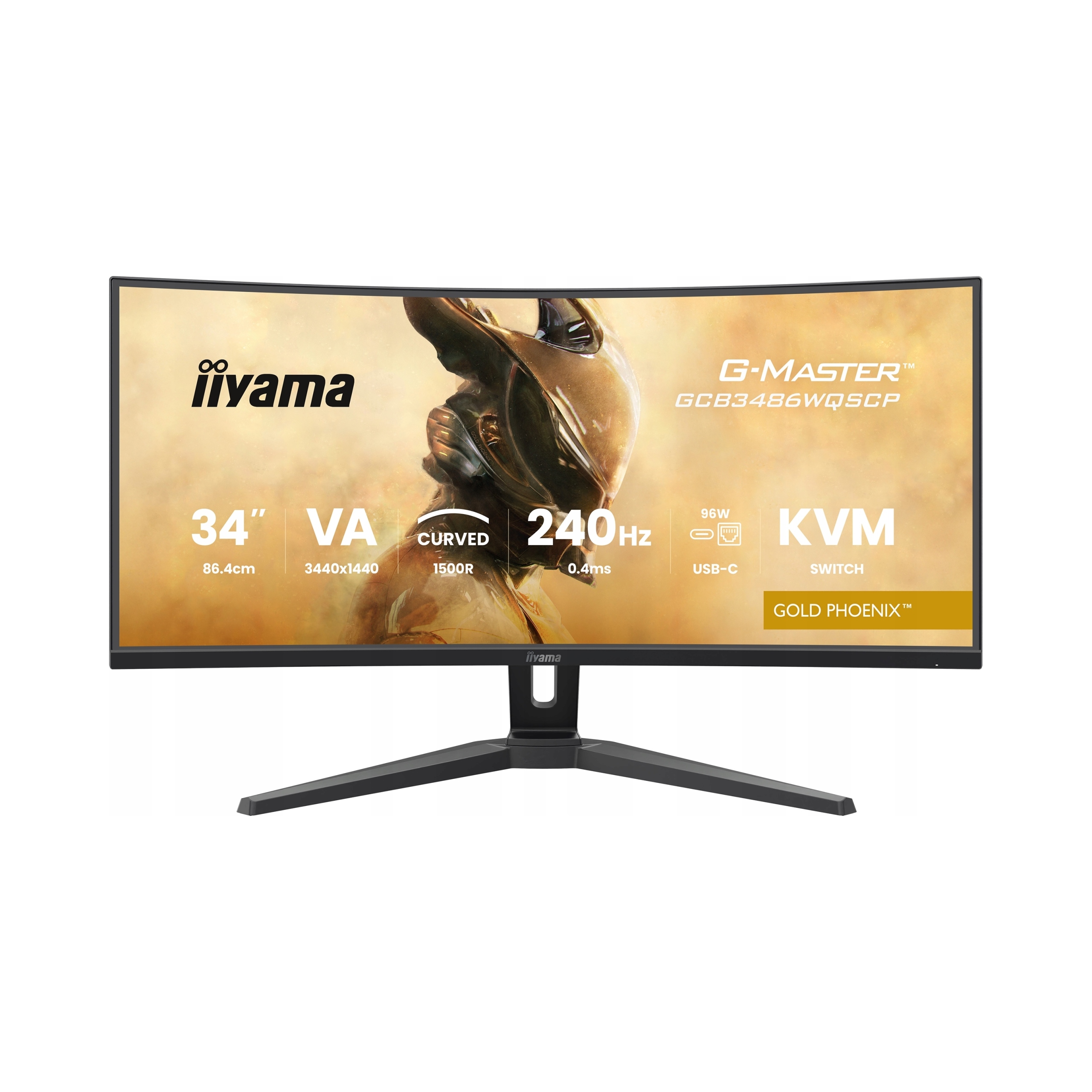 Iiyama G-Master GCB3486WQSCP-B1 Led monitor 34" 3440 x 1440 px Va