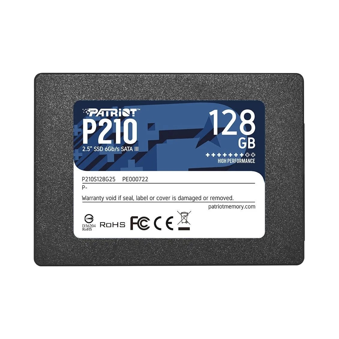 Dysk Ssd Patriot P210 128 Gb 2.5" Sata III