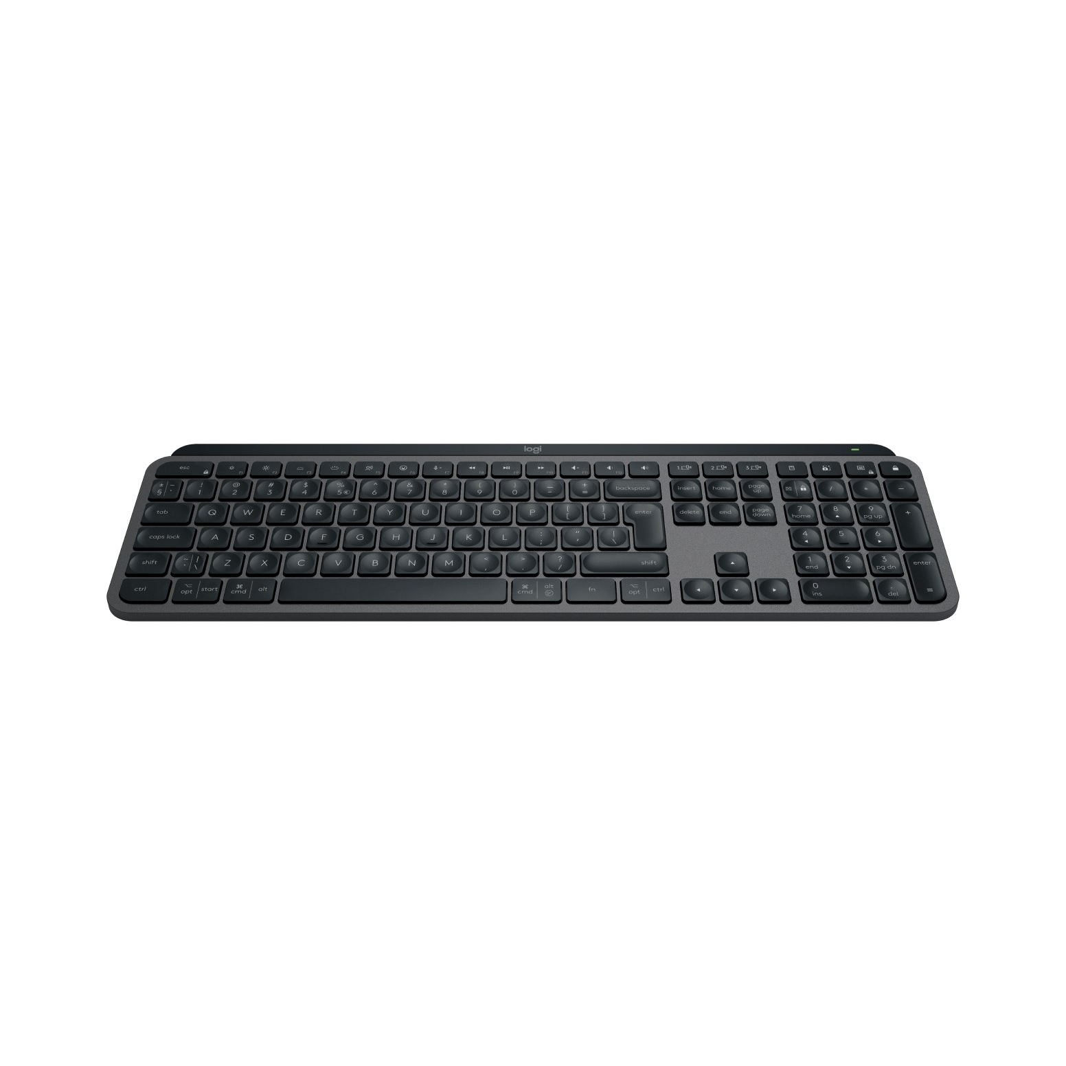 Bezdrôtová klávesnica Logitech MX Keys S grafitová 920-011587