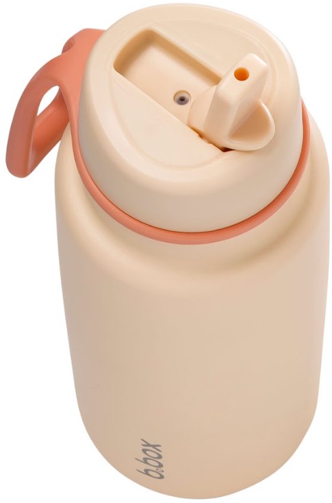 B.box Fľaša Na Pitie s skladacím náustkom termoska nerezová oceľ 1000 ml