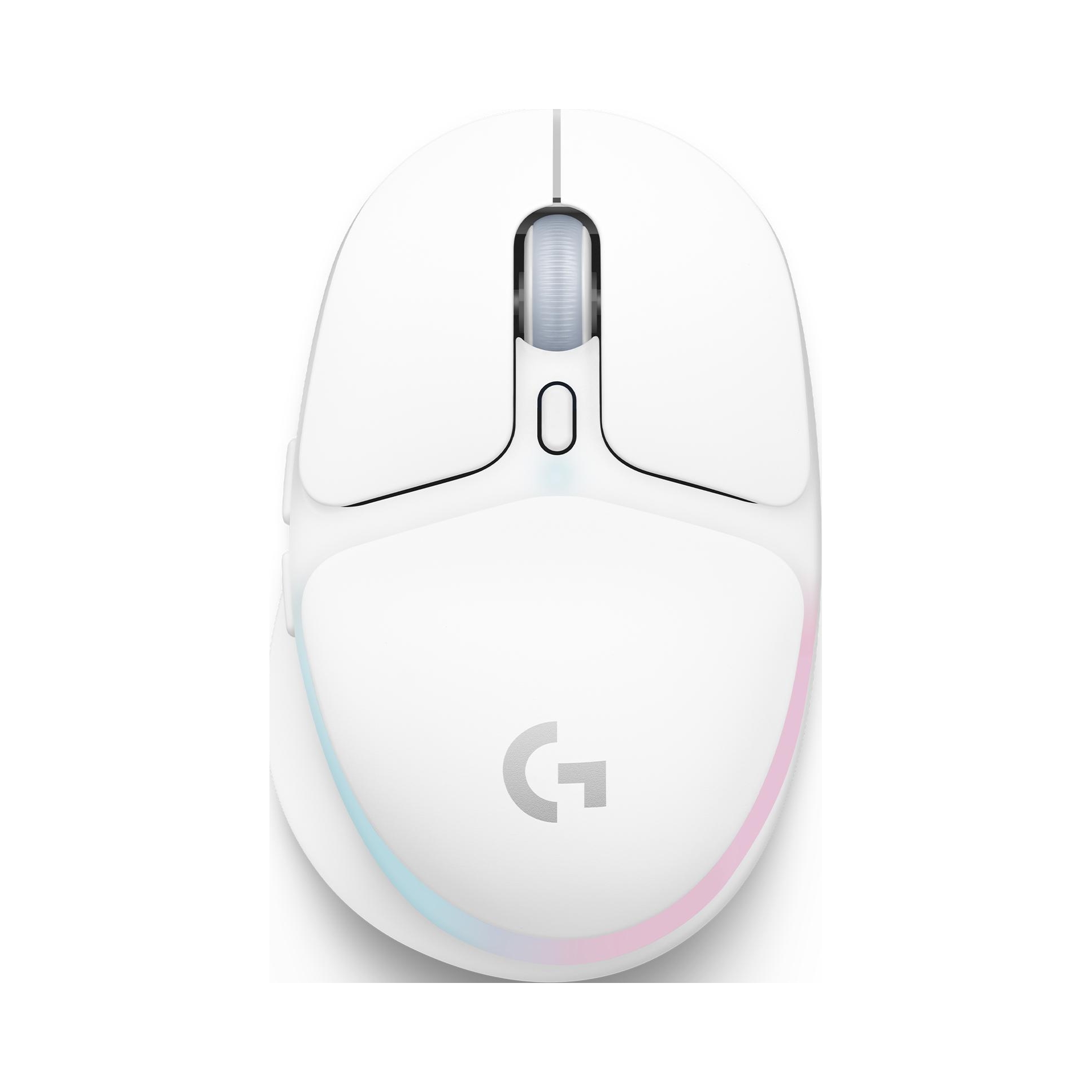 Mysz gamingowa Logitech G705 8200 Dpi bezprzewodowa biała Bt 2,4 GHz Usb