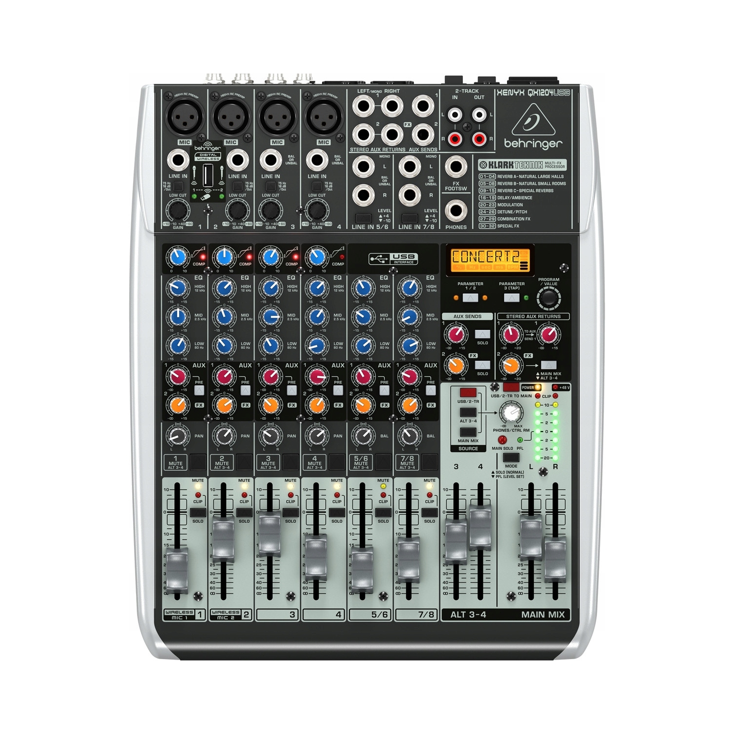 Mixážní pult Behringer QX1204 12-kanálový