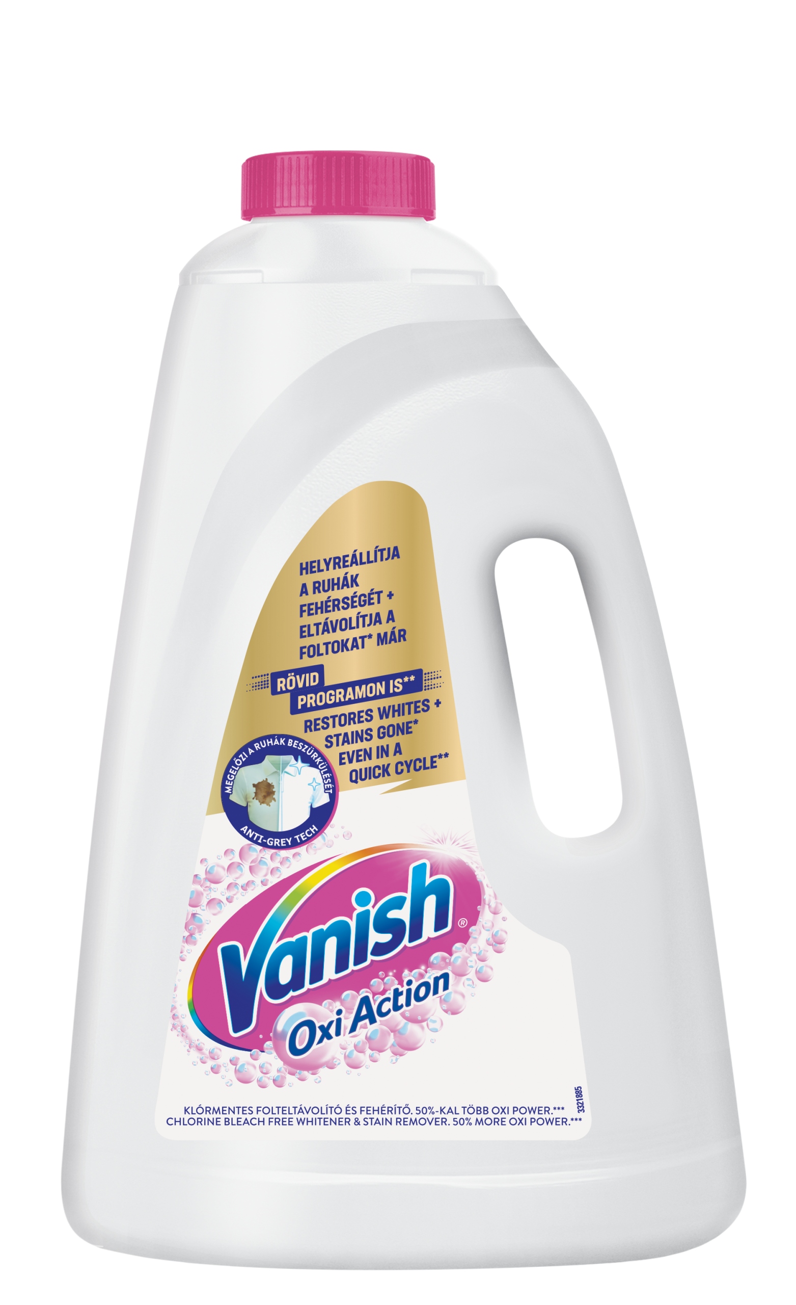 Levně Vanish Oxi Action gel na bílé prádlo 3L