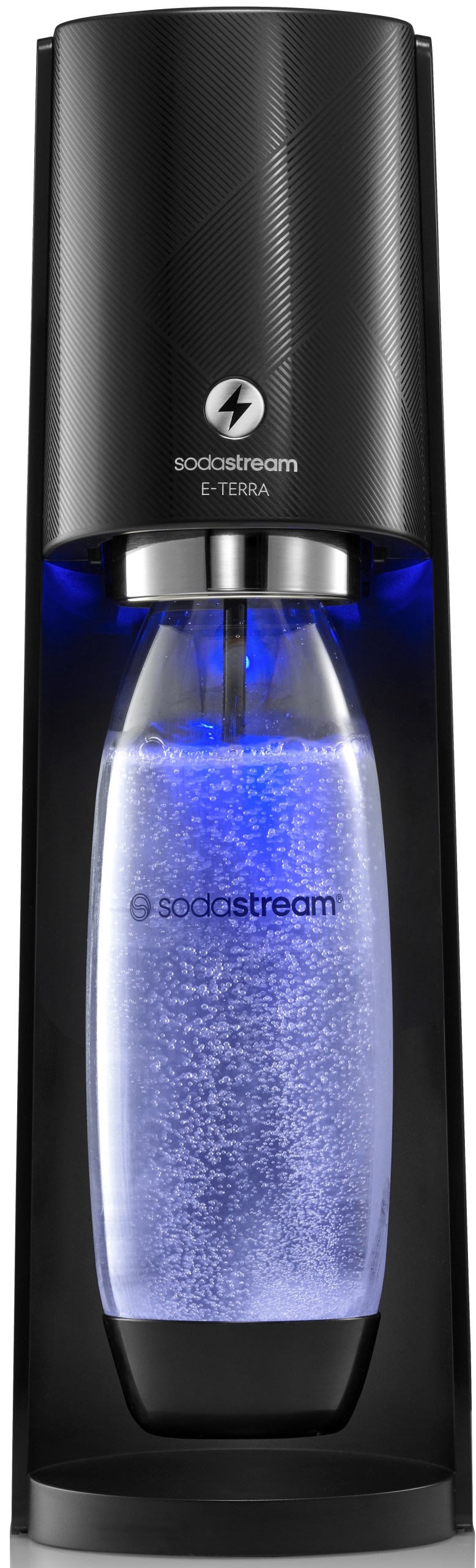 SodaStream Gaia Black + 3x lahev + MIRINDA, PEPSI, 7UP - Sada