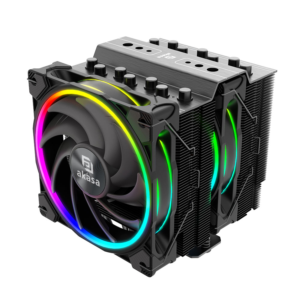 Aktívne chladenie procesora Akasa AK-CC4026 Hp 01
