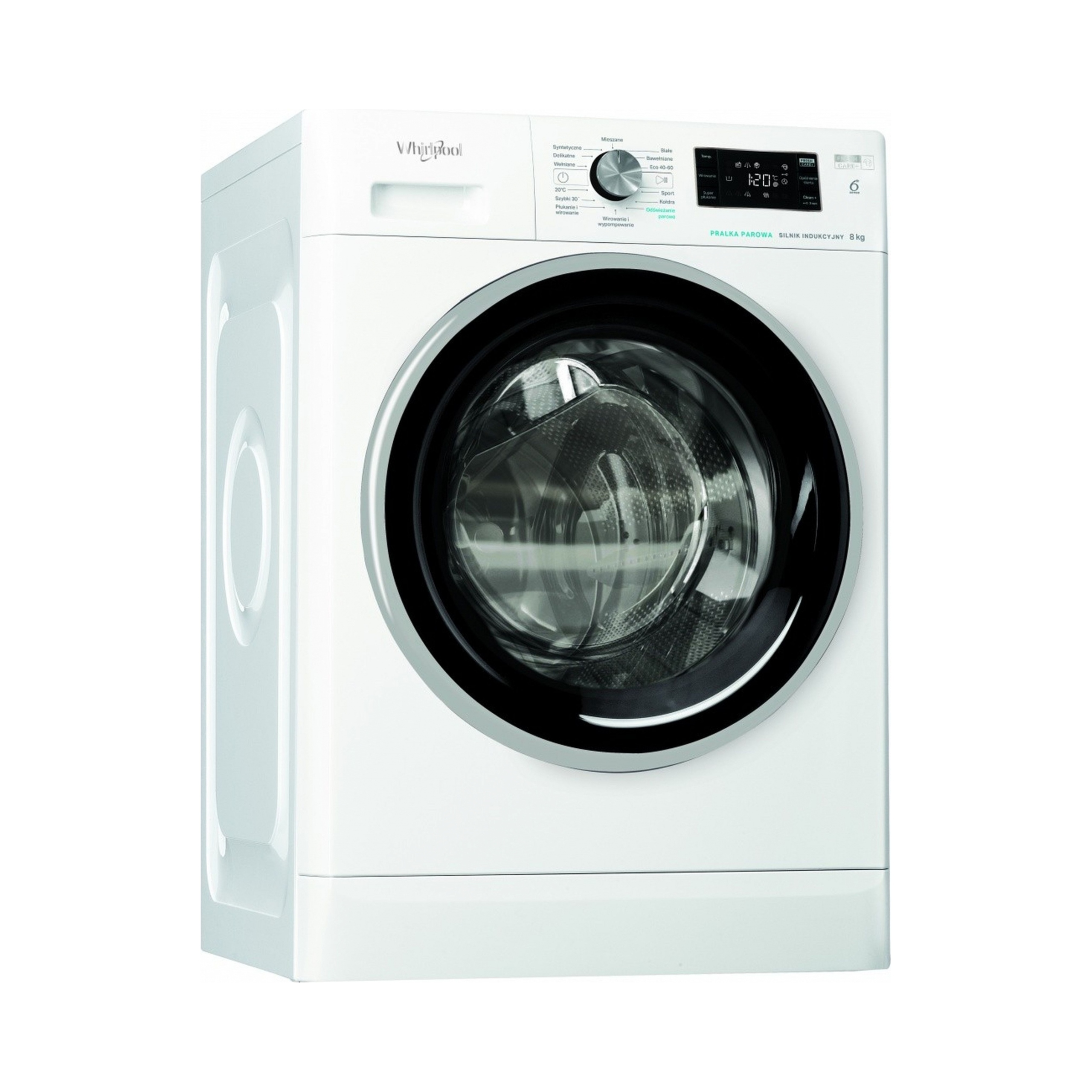 2X Pralka Whirlpool Ffb 8258 Bsv Pl 8kg 1200 obr