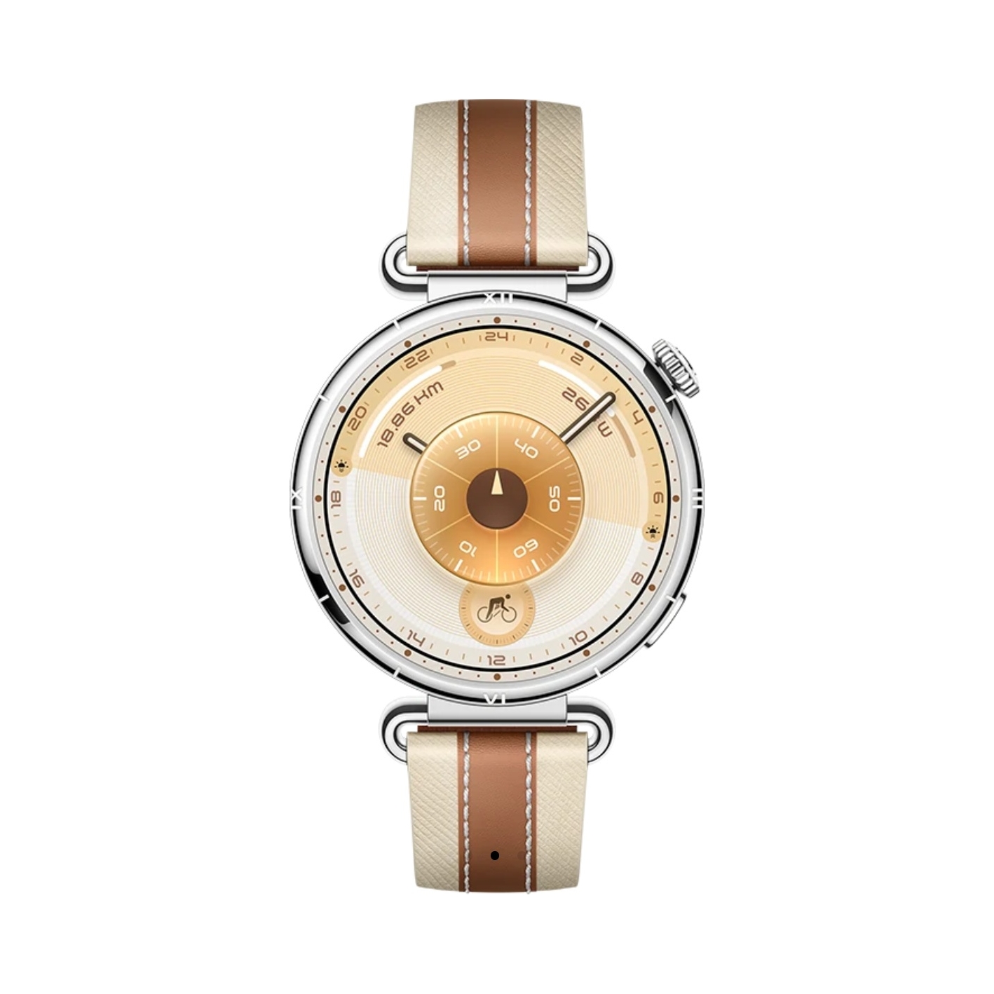 Smartwatch Huawei Watch Gt 6 41mm Classic brązowy ze skóry wegańskiej brown