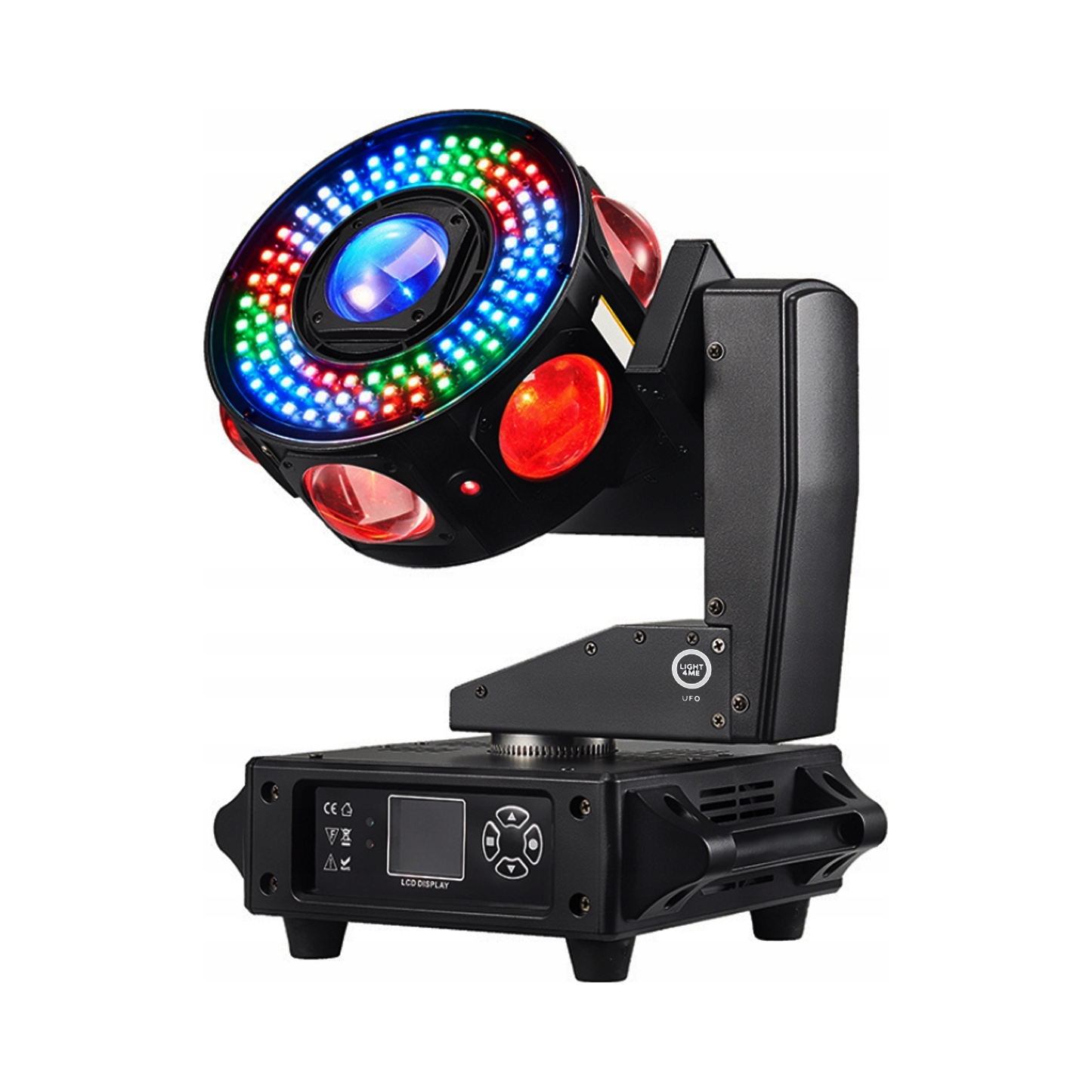 LIGHT4ME Ufo multiefektový Led světelný efekt 6v1 bea efekt