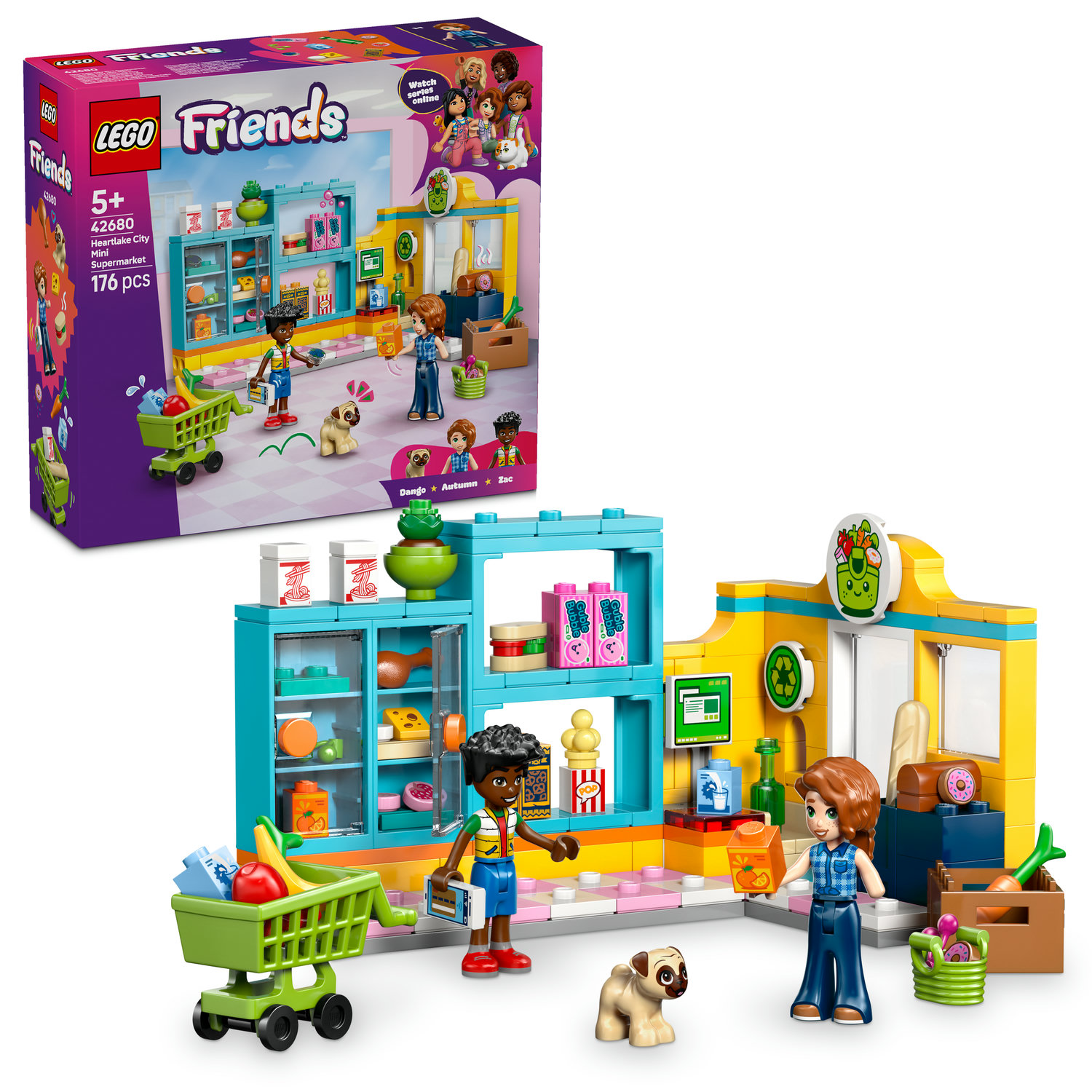 stavebnice Lego Friends 42680 Obchod s potravinami ve městě Heartlake