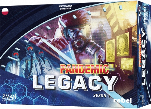 

Rebel Pandemic Legacy: Sezon 1 (edycja niebieska)