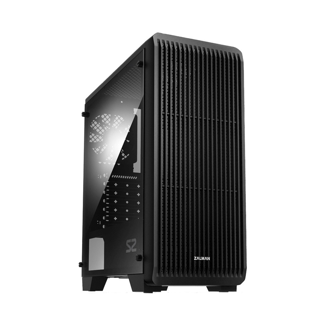 Zalman skříň S2 Middle tower Atx Usb 3.0 Usb 2.0 průhledná bočnic