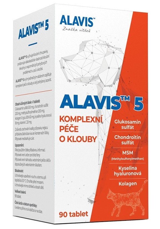 Levně Alavis 5 pro psy a kočky 90 tablet