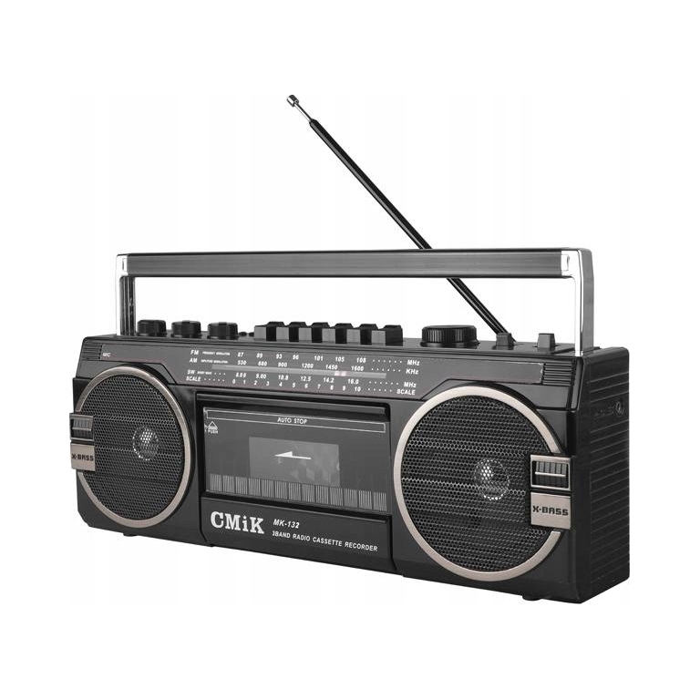 Radio Odtwarzacz kasetowy Retro Jamnik Sd Aux Radio Fm Am