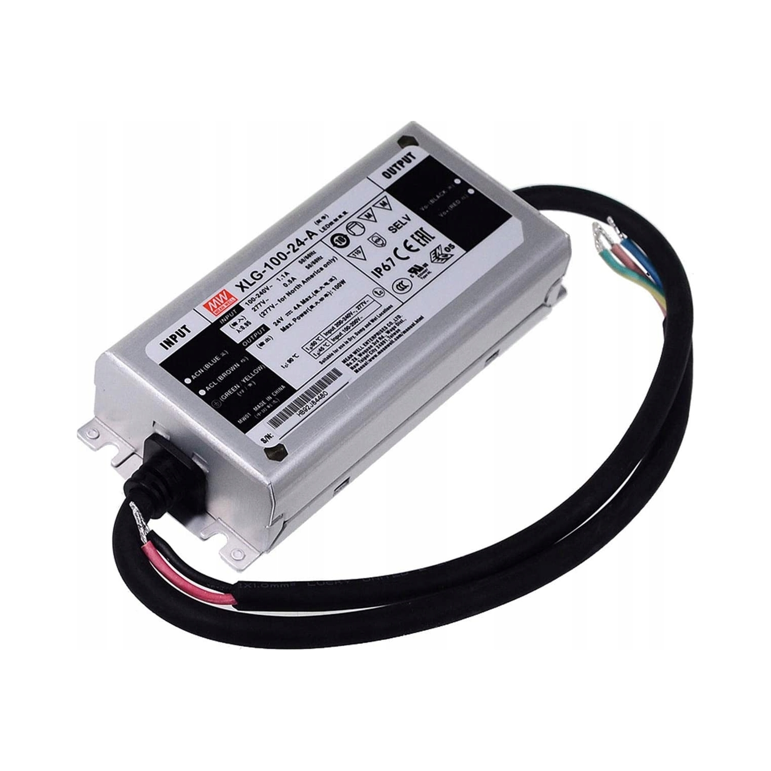 Zasilacz Led XLG-100-24-A 24V 100W Mean Well