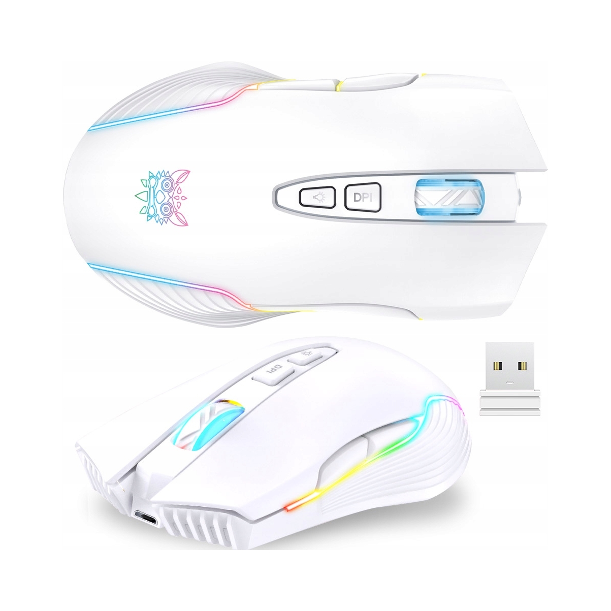 Mysz bezprzewodowa Onikuma CW905 (biała) Onikuma