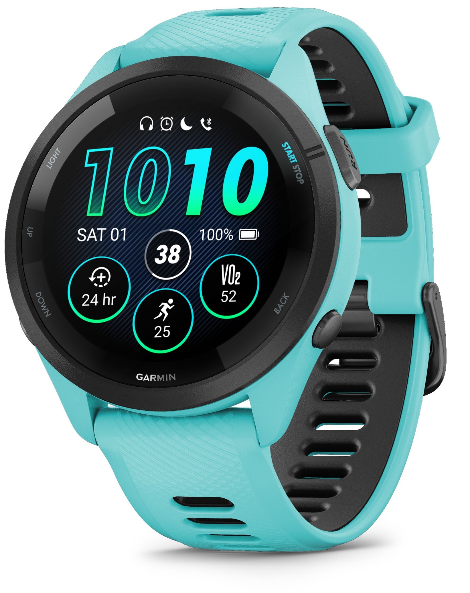GARMIN FORERUNNER 265 BŁĘKITNY