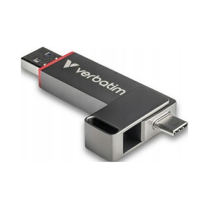 Flash disk Verbatim Ver000150 512 Gb Usb 3.0 strieborný