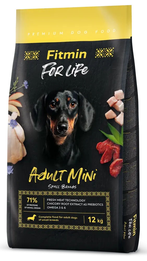 Levně Fitmin For Life Adult Mini 12kg Krmivo pro dospělé psy malých plemen