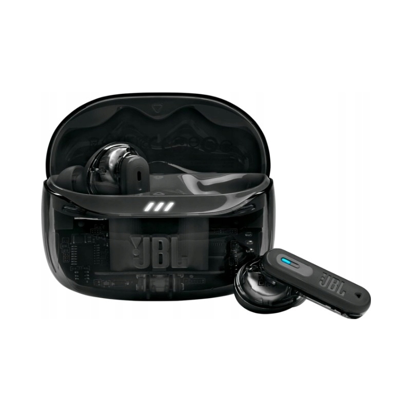 Słuchawki bezprzewodowe dokanałowe Jbl Tune Beam 2 Anc Ghost Czarne