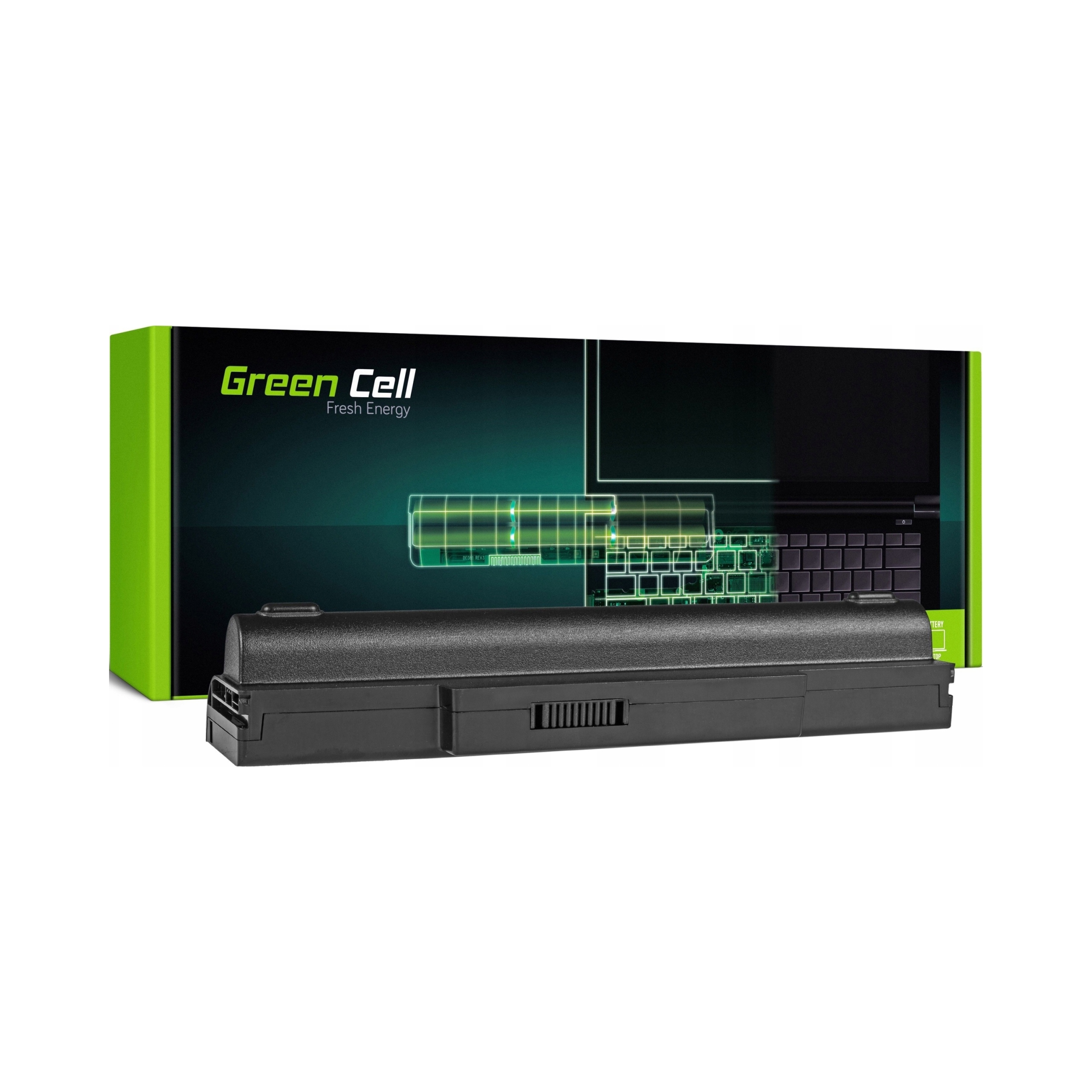 Green Cell bateria A32-K72 A32-N71 do Asus K72 K72J K72F K73SV N71 N71J