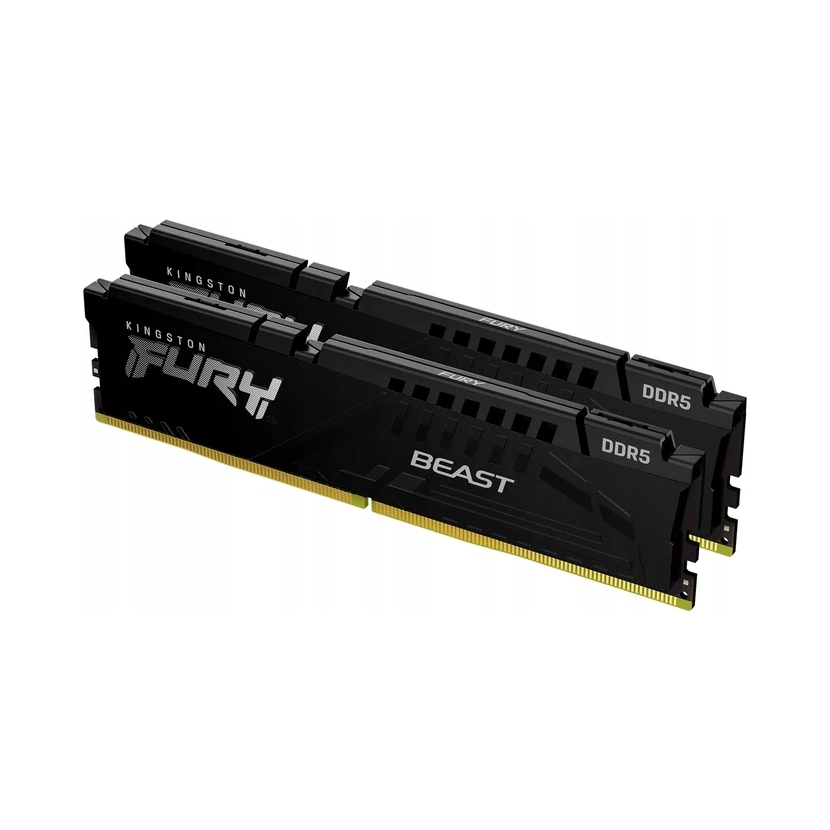 Pamäť Ram DDR5 Kingston Fury 64GB (2x32GB) 5600MHz CL36 Beast Black Expo