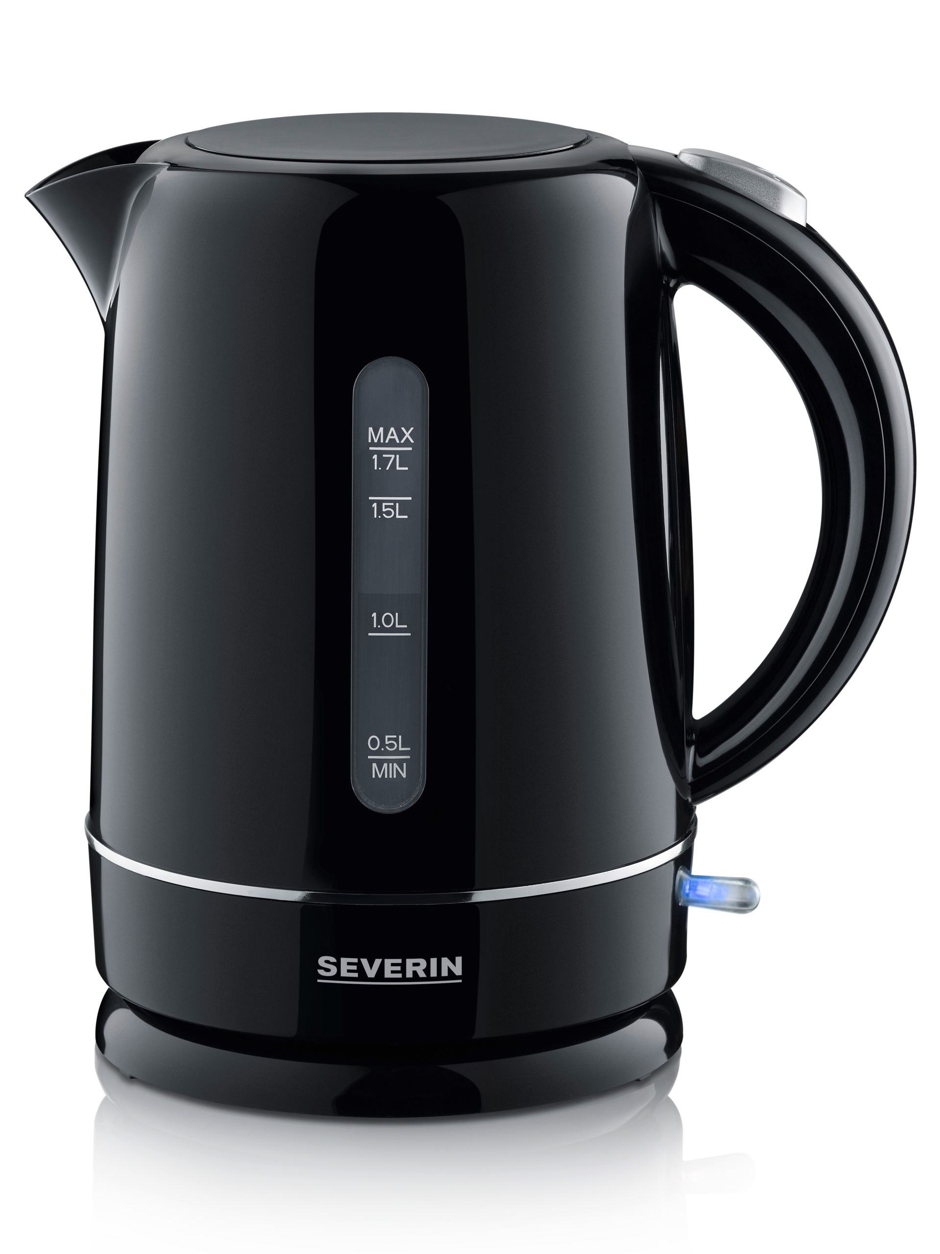 Rychlovarná konvice Severin, Wk 4322, kapacita 1,7 L, otočná o 360°, omyvat