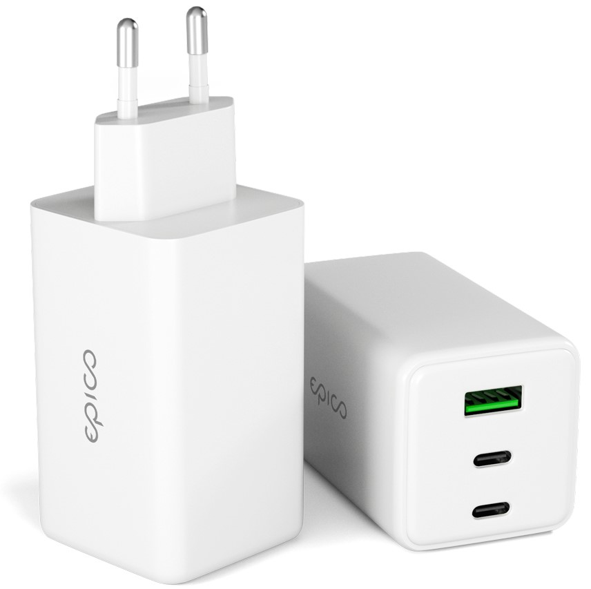 Epico UltraBoost GaN 100W sieťový adaptér EA100 biela 9915101100212