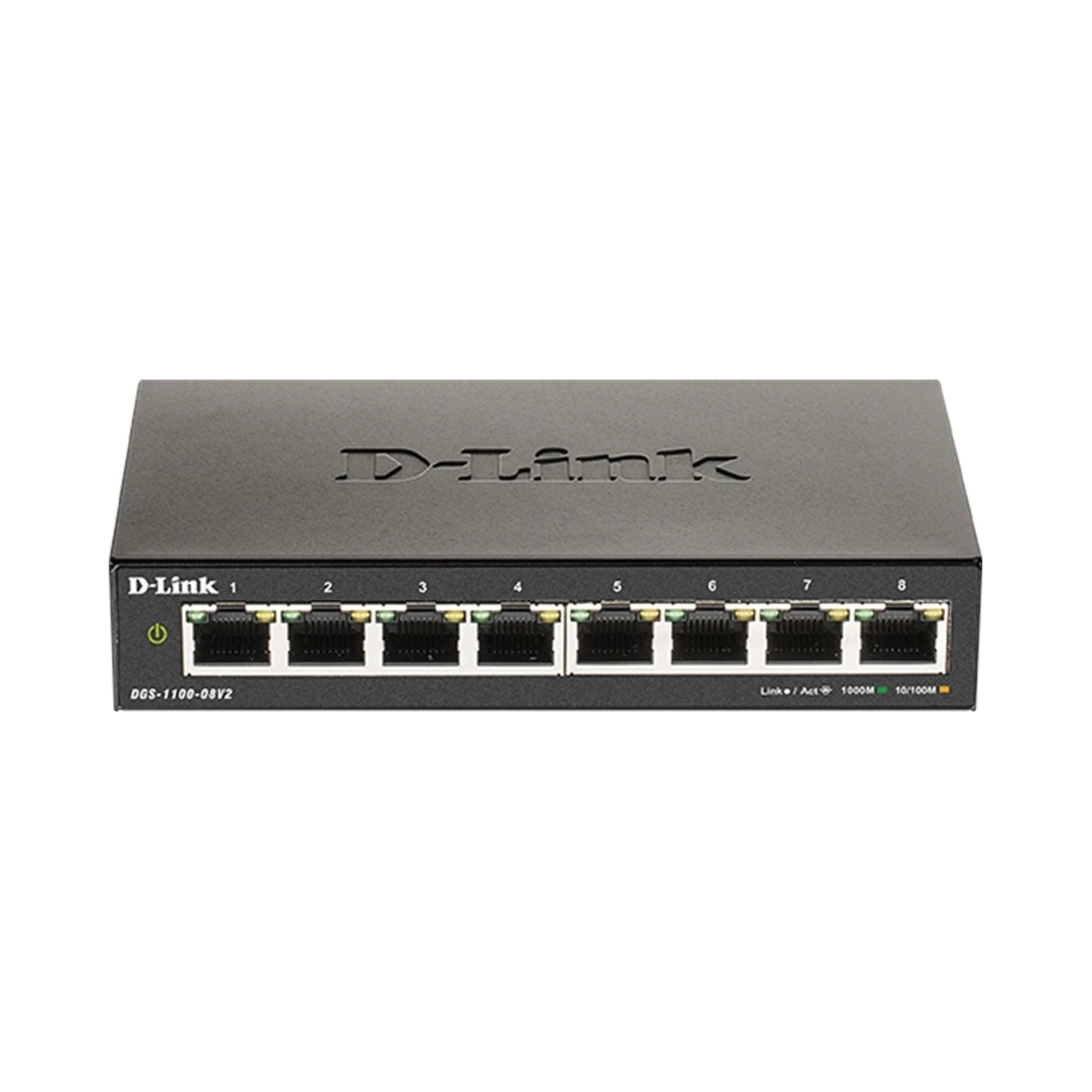 D-Link Prepínač Smart DGS-1100-08V2 8xGE