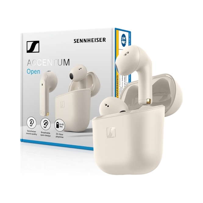 Słuchawki bezprzewodowe Sennheiser Accentum Open białe