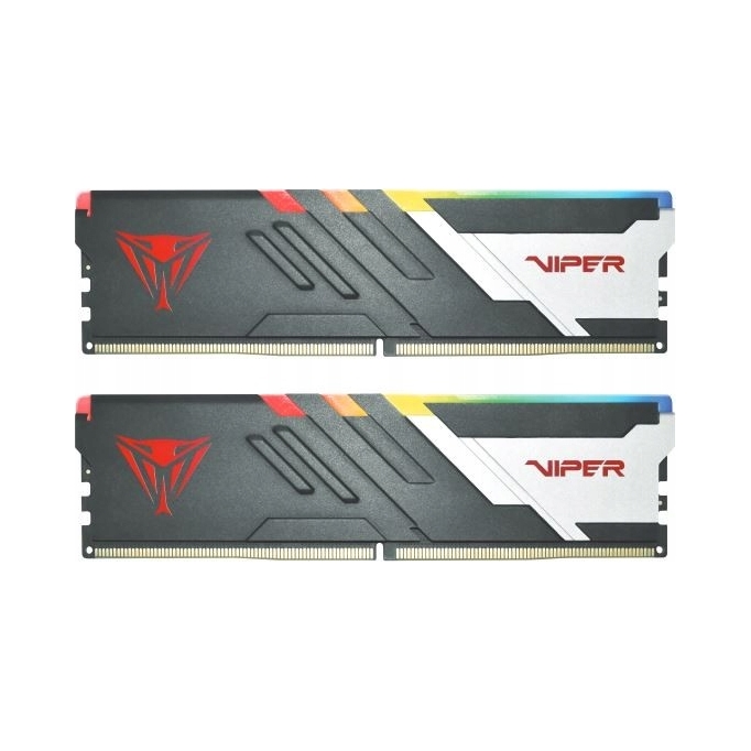 Pamäť Ram Patriot Viper Venom Rgb DDR5 32GB (2 x 16GB) 6000 MHz CL30 Sivá