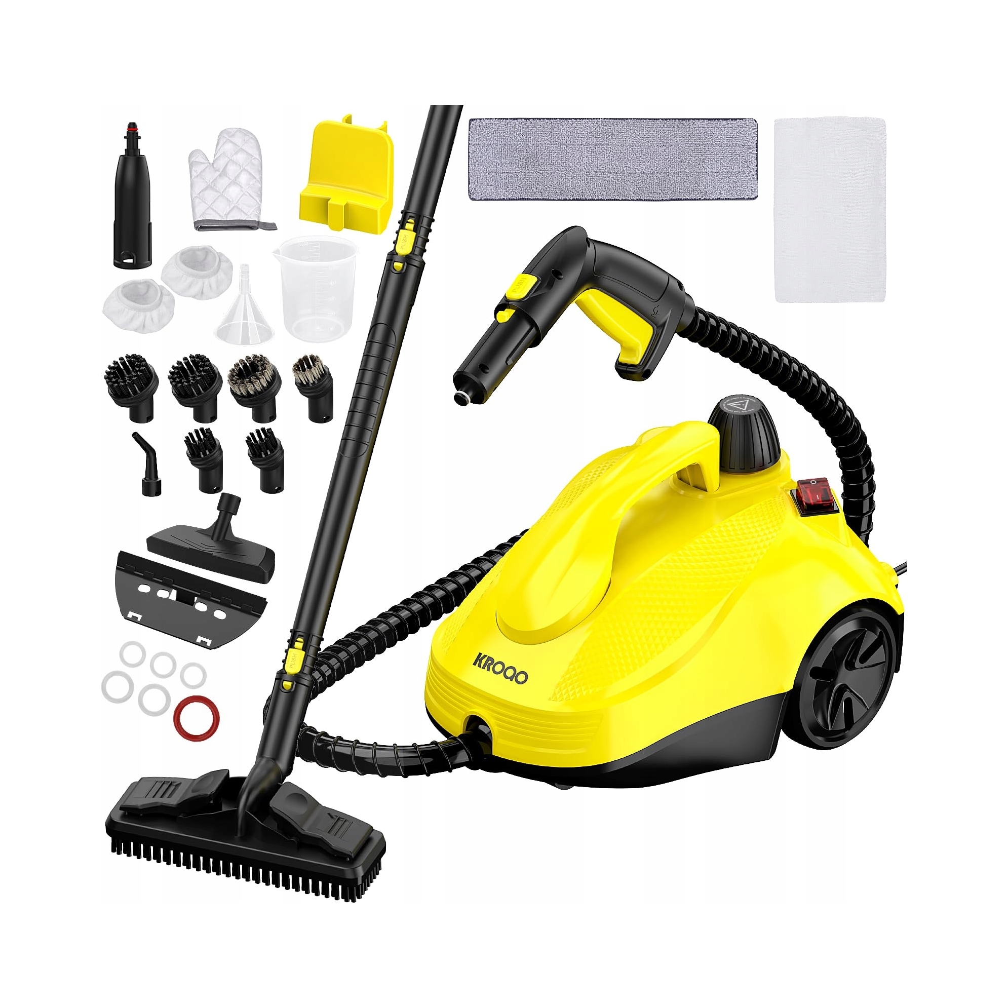 Parný mop Kroqo SW618-D, Čistenie domácnosti, prostriedky na čistenie parou