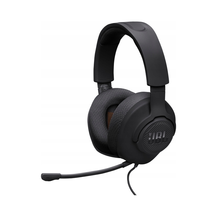 Káblové slúchadlá s mikrofónom Jbl Quantum 100M2 Na uši Čierne
