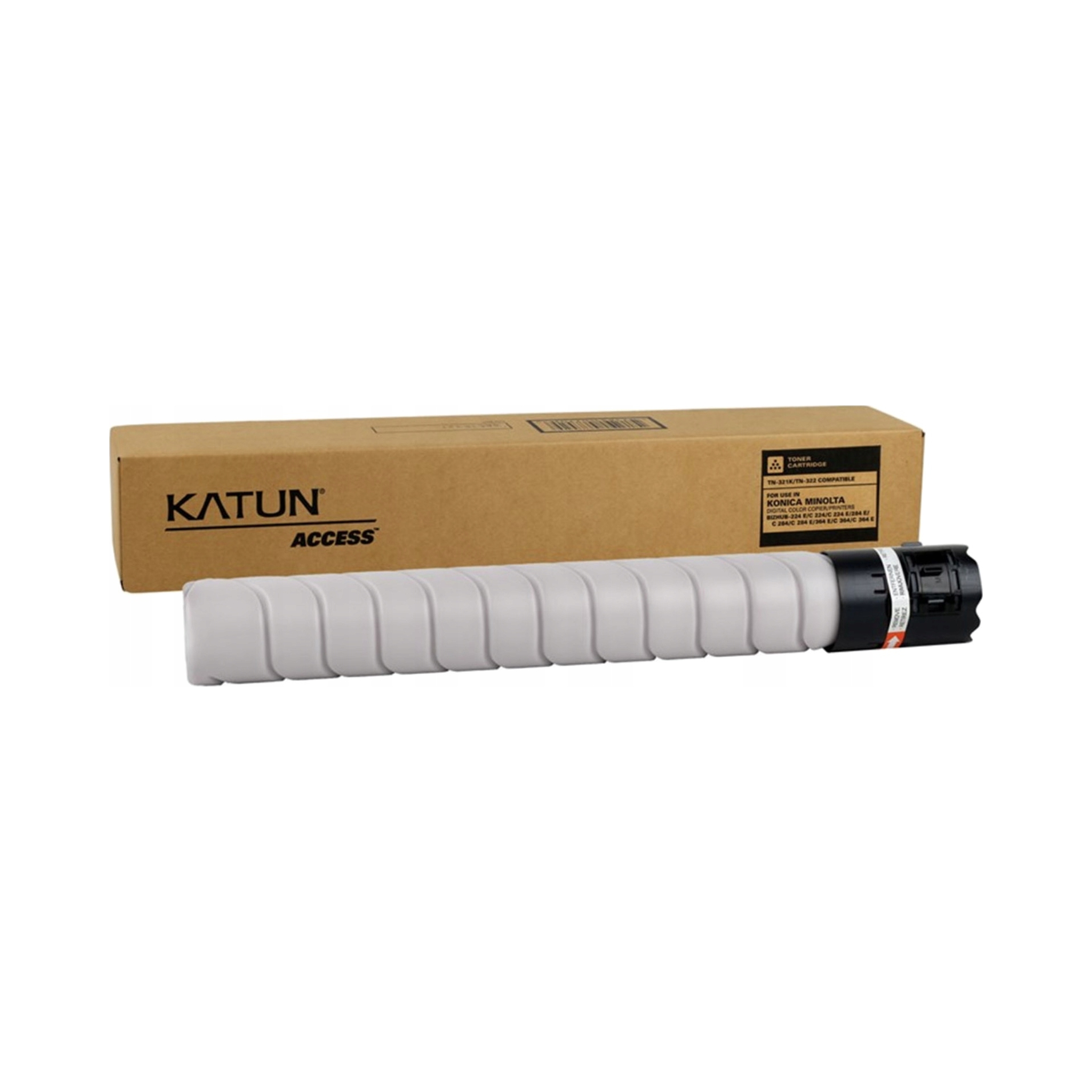 Toner Katun TN-321K TN-322 Černý pro Bizhub C224 C284 C364